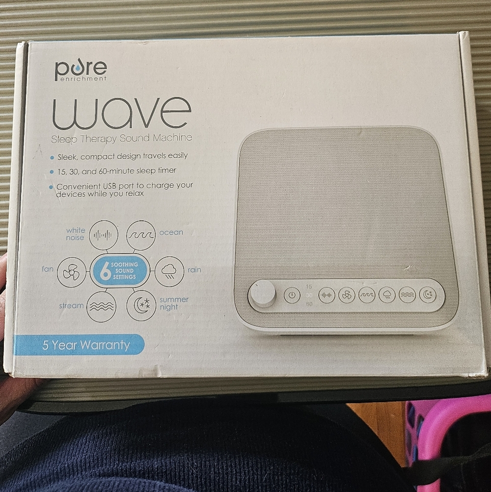 Pure Enrichment Wave Sound Machine - White